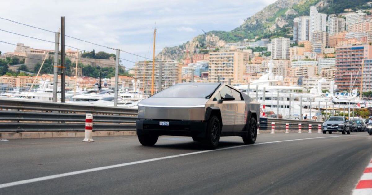 Prince Albert II Tesla Cybertruck Driving featured 1200x630